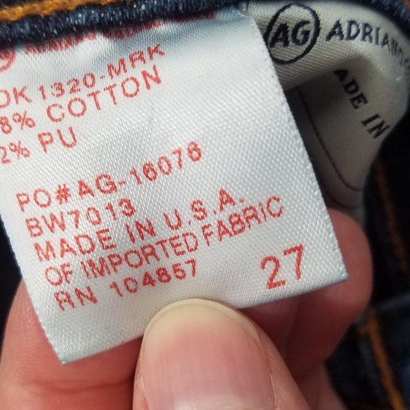 AG The Tomboy Crop Relaxed Straight - Picture 10 of 10